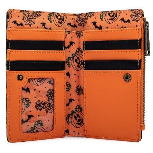LOUNGEFLY DISNEY MICK-O-LANTERN FLAP DENARNICA 671803377790