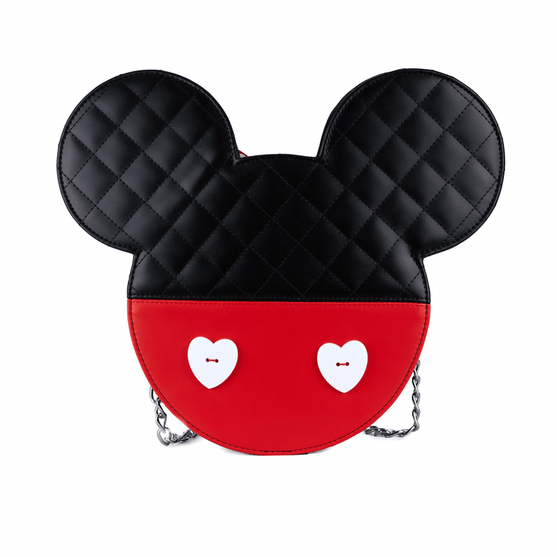 LOUNGEFLY DISNEY MICKEY AND MINNIE VALENTINES REVERSIBLE CROSS BODY TORBICA 671803401143