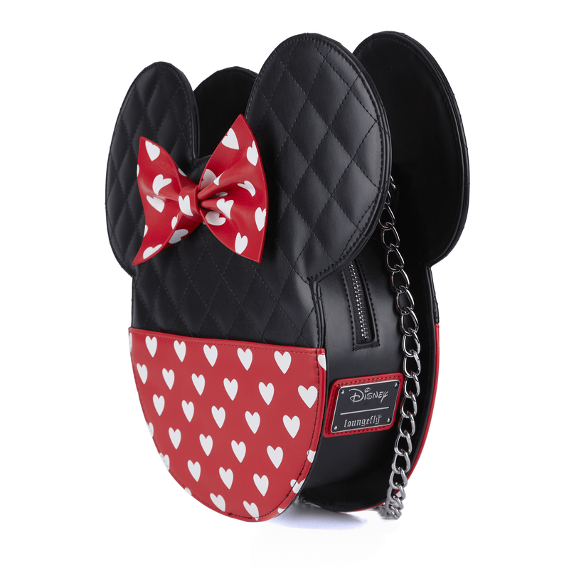 LOUNGEFLY DISNEY MICKEY AND MINNIE VALENTINES REVERSIBLE CROSS BODY TORBICA 671803401143