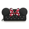 LOUNGEFLY DISNEY MINNIE BOW ZIP AROUND WALLET 671803250499