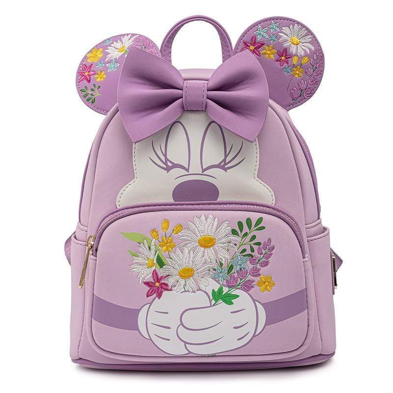 LOUNGEFLY DISNEY MINNIE HOLDING FLOWERS MINI NAHRBTNIK 671803377141