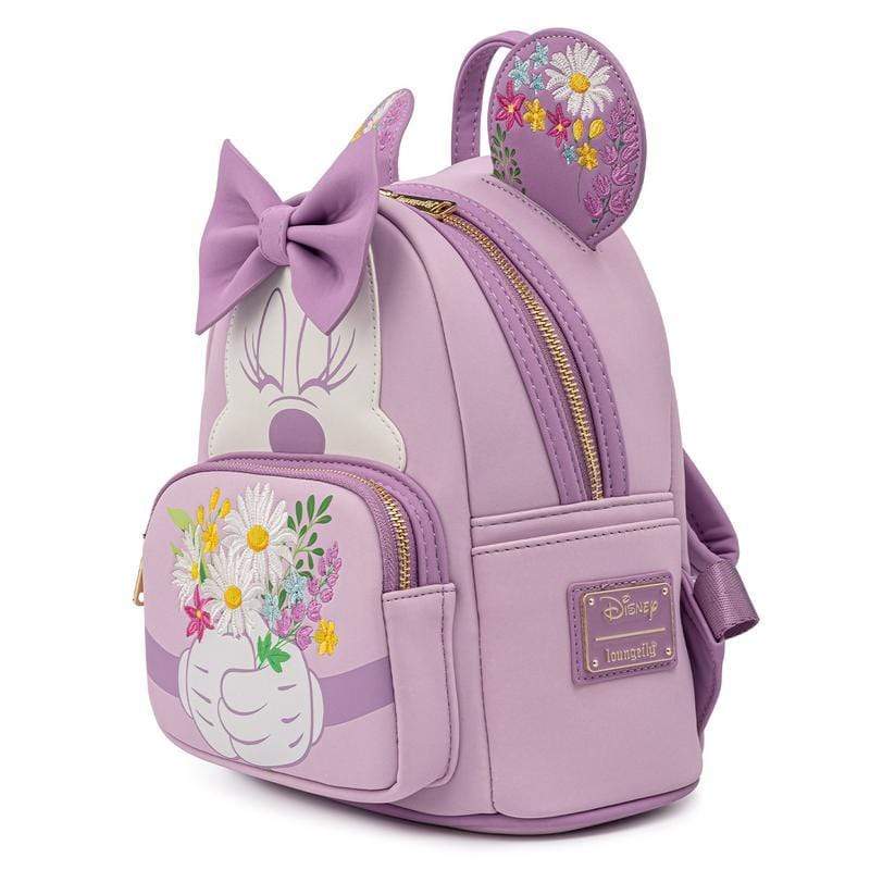 LOUNGEFLY DISNEY MINNIE HOLDING FLOWERS MINI NAHRBTNIK 671803377141