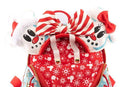 LOUNGEFLY DISNEY MINNIE MICKEY SNOWMAN AOP MINI NAHRBTNIK IN TRAK ZA LASE 671803382732