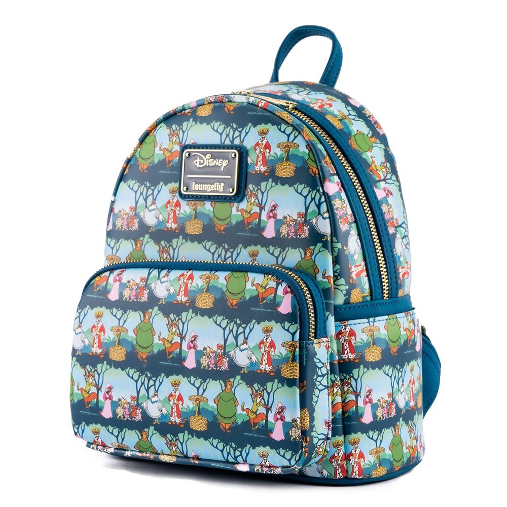 LOUNGEFLY DISNEY ROBIN HOOD SHERWOOD AOP MINI NAHRBTNIK 671803386723