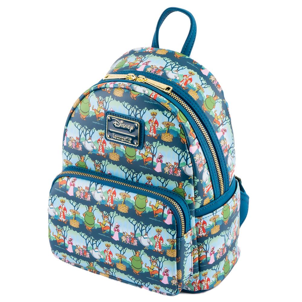 LOUNGEFLY DISNEY ROBIN HOOD SHERWOOD AOP MINI NAHRBTNIK 671803386723