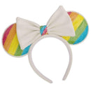 LOUNGEFLY DISNEY SEQUIN RAINBOW MINNIE EARS NAGLAVNI TRAK 671803372498