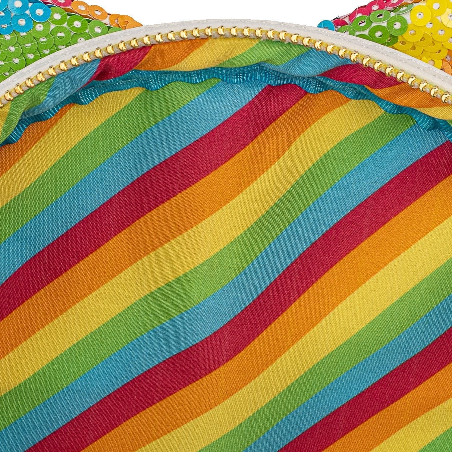 LOUNGEFLY DISNEY SEQUIN RAINBOW MINNIE MINI NAHRBTNIK 671803372467