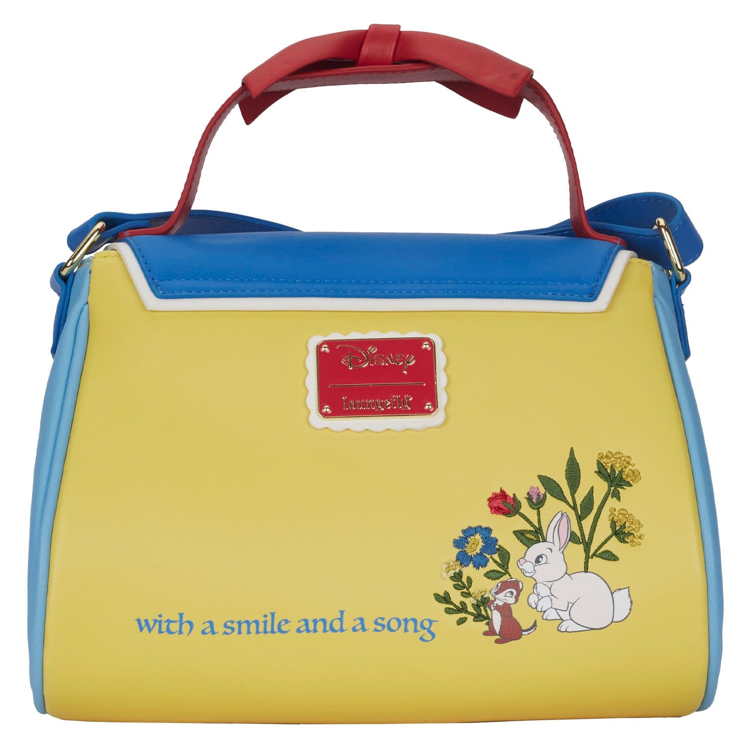 LOUNGEFLY DISNEY SNOW WHITE COSPLAY BOW ROČNA TORBICA 671803409095