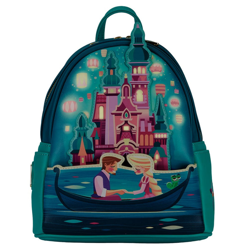 LOUNGEFLY DISNEY TANGLED PRINCESS CASTLE MINI NAHRBTNIK 671803403772