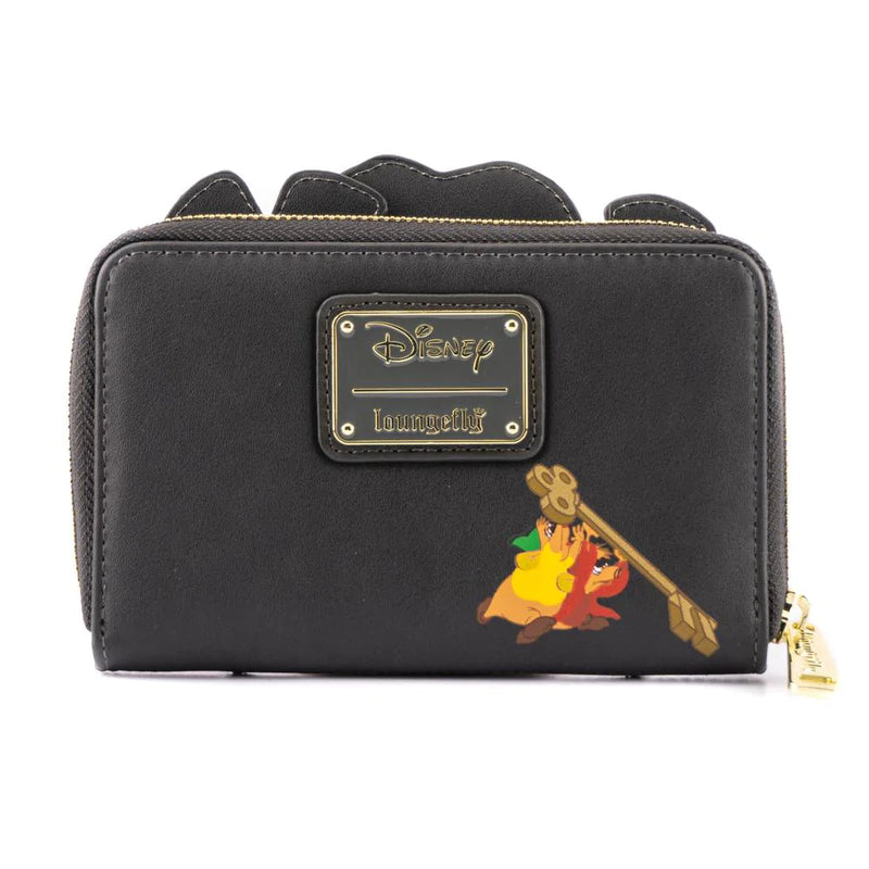 LOUNGEFLY DISNEY VILLAINS SCENE EVIL STEPMOTHER AND STEP SISTERS ZIP AROUND DENARNICA 671803386273