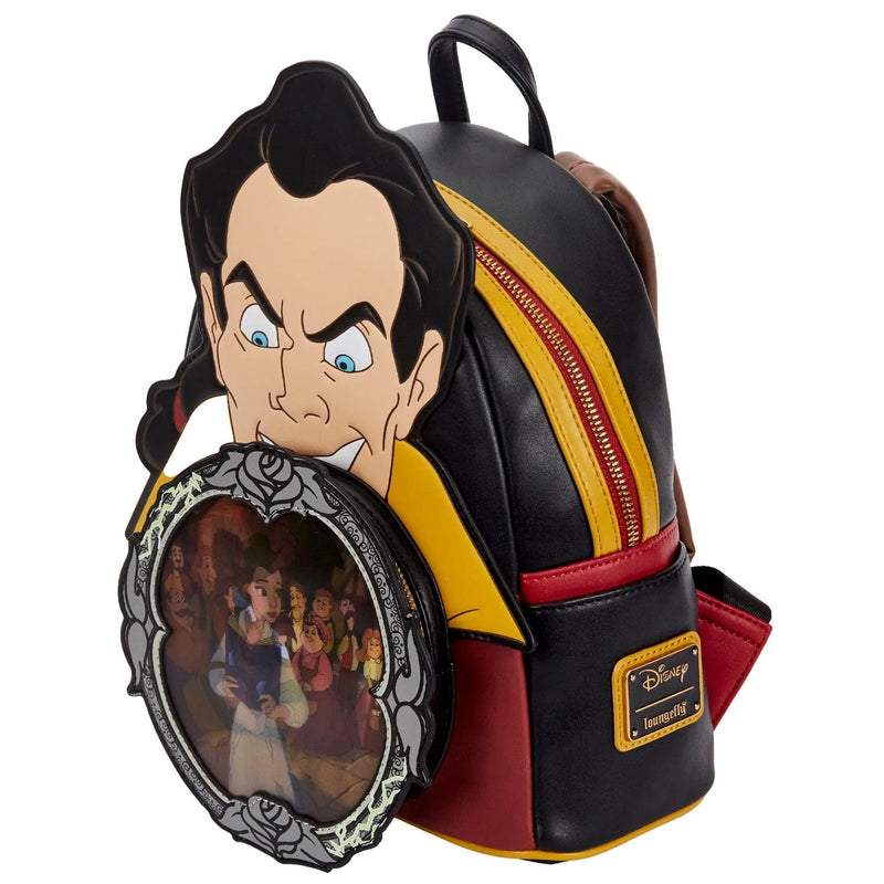 LOUNGEFLY DISNEY VILLAINS SCENE GASTON MINI NAHRBTNIK 671803403680