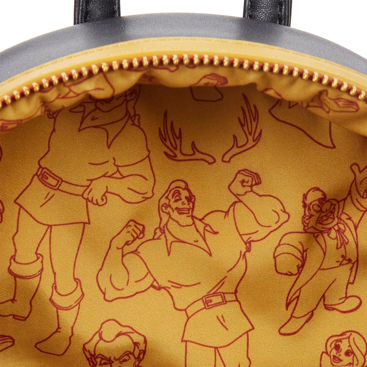 LOUNGEFLY DISNEY VILLAINS SCENE GASTON MINI NAHRBTNIK 671803403680