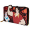 LOUNGEFLY DISNEY VILLAINS SCENE GASTON ZIP AROUND DENARNICA 671803403697