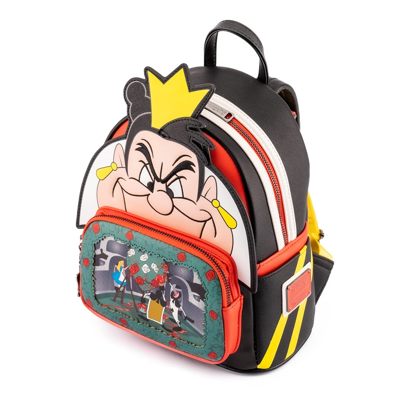 LOUNGEFLY DISNEY VILLAINS SCENE SERIES QUEEN OF HEARTS MINI NAHRBTNIK 671803400528