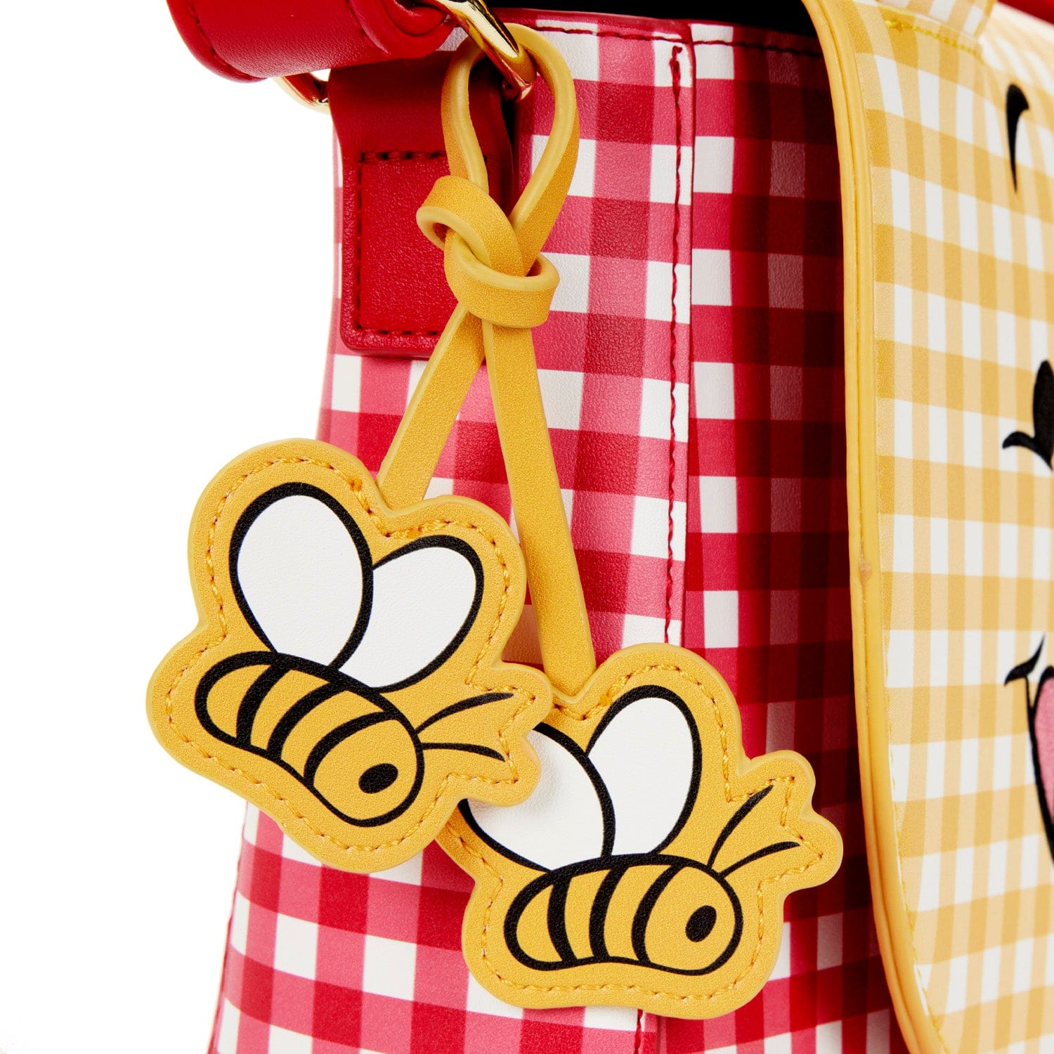 LOUNGEFLY DISNEY WINNIE THE POOH GINGHAM CROSSBODY TORBA 671803404960
