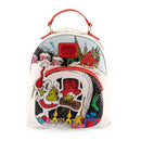 LOUNGEFLY DR. SEUSS THE GRINCH CHIMNEY THIEF MINI BACKPACK NAHRBTNIK 671803382596