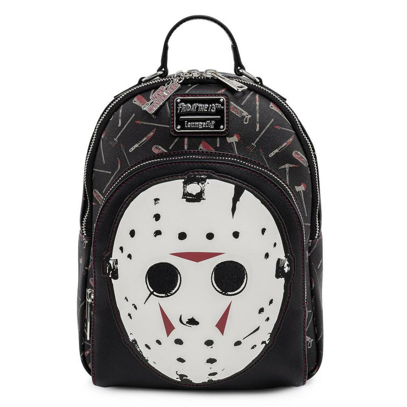 LOUNGEFLY FRIDAY THE 13TH JASON MASK MINI NAHRBTNIK 671803380288