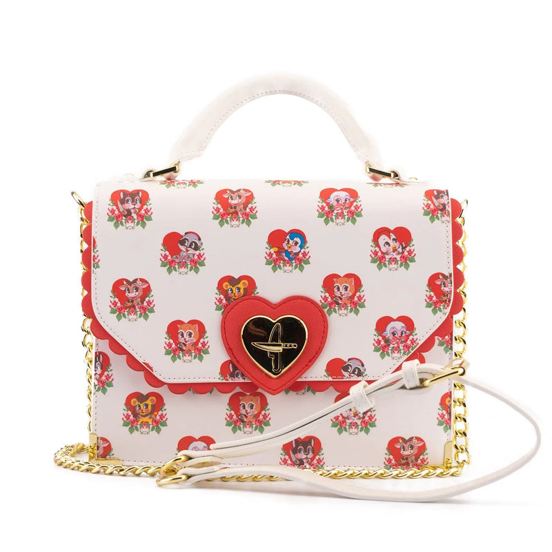 LOUNGEFLY FUNKO VILLAINOUS VALENTINES CROSS BODY TORBA 671803408326