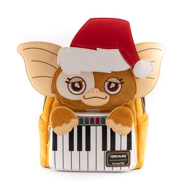LOUNGEFLY GREMLINS GIZMO HOLIDAY COSPLAY W REMOVABLE HAT MINI NAHRBTNIK 671803384163