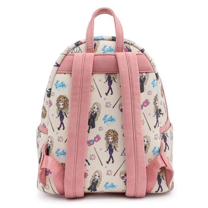 LOUNGEFLY HARRY POTTER LUNA LOVEGOOD AOP MINI NAHRBTNIK 671803379725