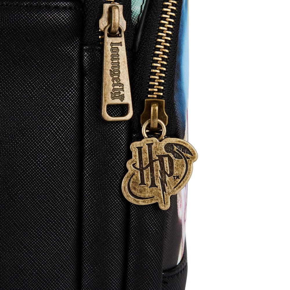 LOUNGEFLY HARRY POTTER TRILOGY TRIPLE POCKET MINI NAHRBTNIK 671803404458
