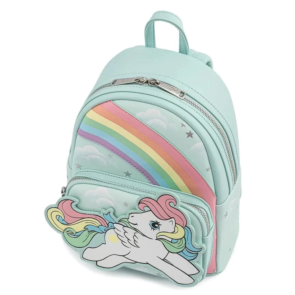 LOUNGEFLY HASBRO MY LITTLE PONY STARSHINE RAINBOW MINI NAHRBTNIK 671803372689