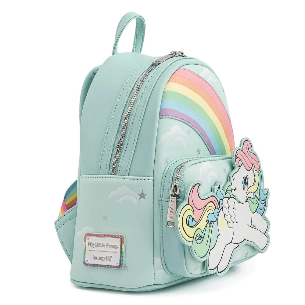 LOUNGEFLY HASBRO MY LITTLE PONY STARSHINE RAINBOW MINI NAHRBTNIK 671803372689