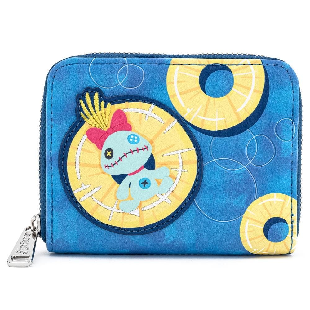 LOUNGEFLY LF DISNEY LILO AND STITCH PINNEAPPLE FLOATY SCRUMP DENARNICA 671803310971