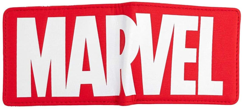 LOUNGEFLY LF MARVEL LOGO RED BI-FOLD DENARNICA 671803308428