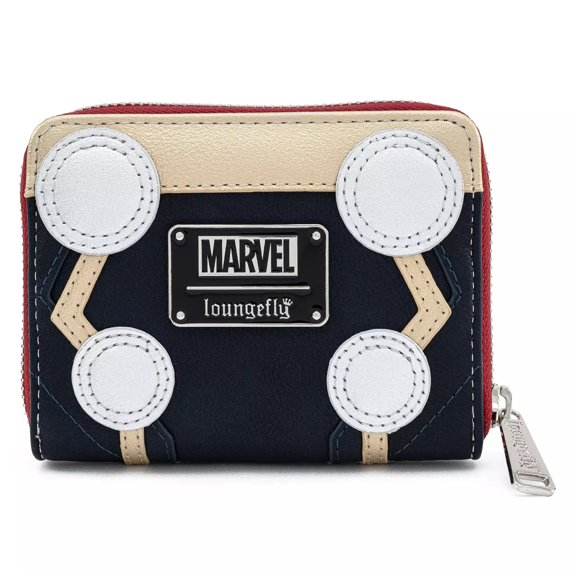 LOUNGEFLY LF MARVEL THOR CLASSIC COSPLAY ZIP AROUND DENARNICA 671803311107