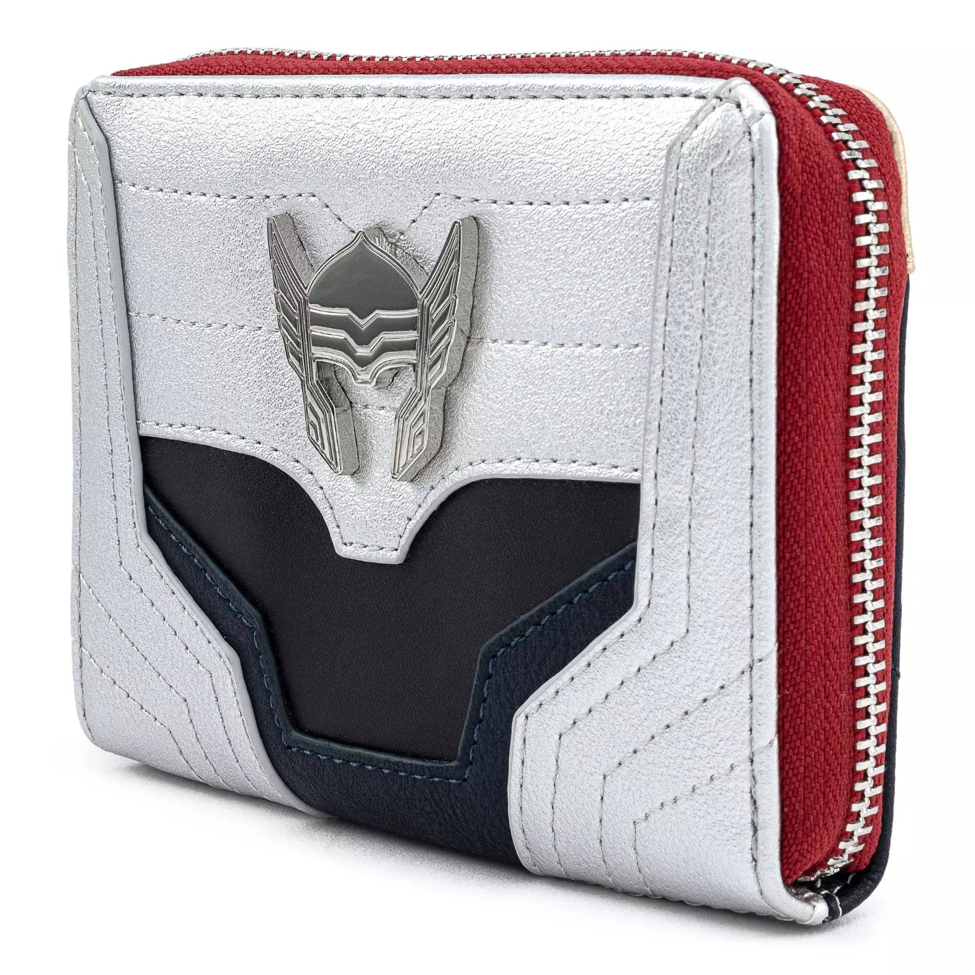 LOUNGEFLY LF MARVEL THOR CLASSIC COSPLAY ZIP AROUND DENARNICA 671803311107