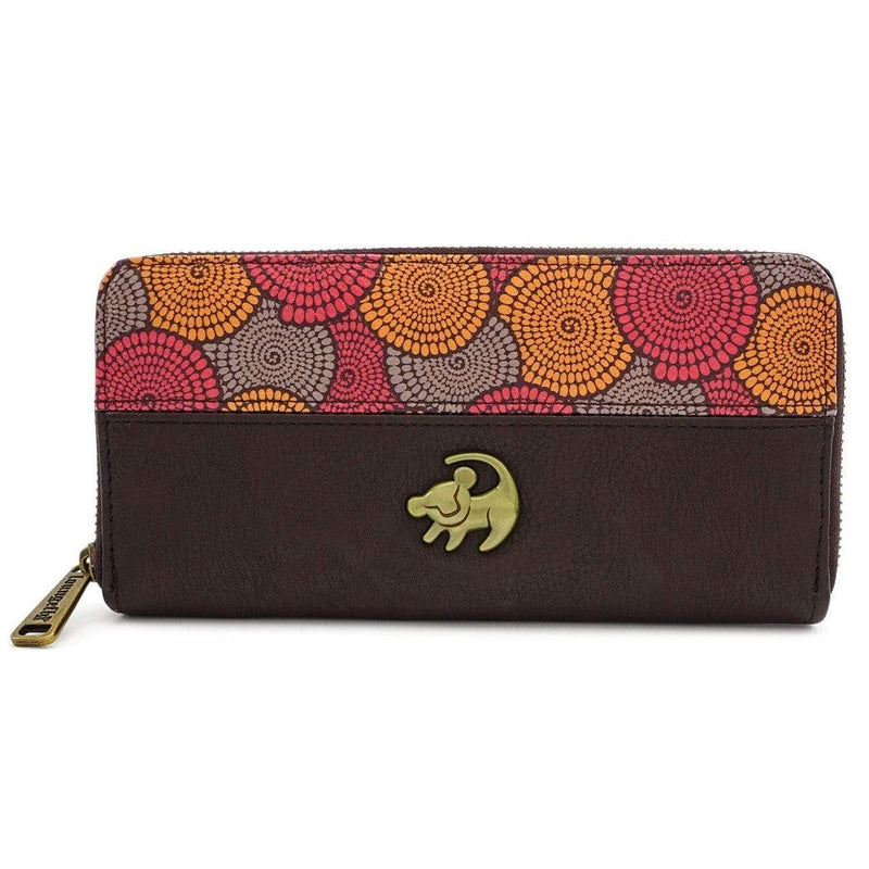 LOUNGEFLY LION KING ZIP AROUND WALLET 671803294233