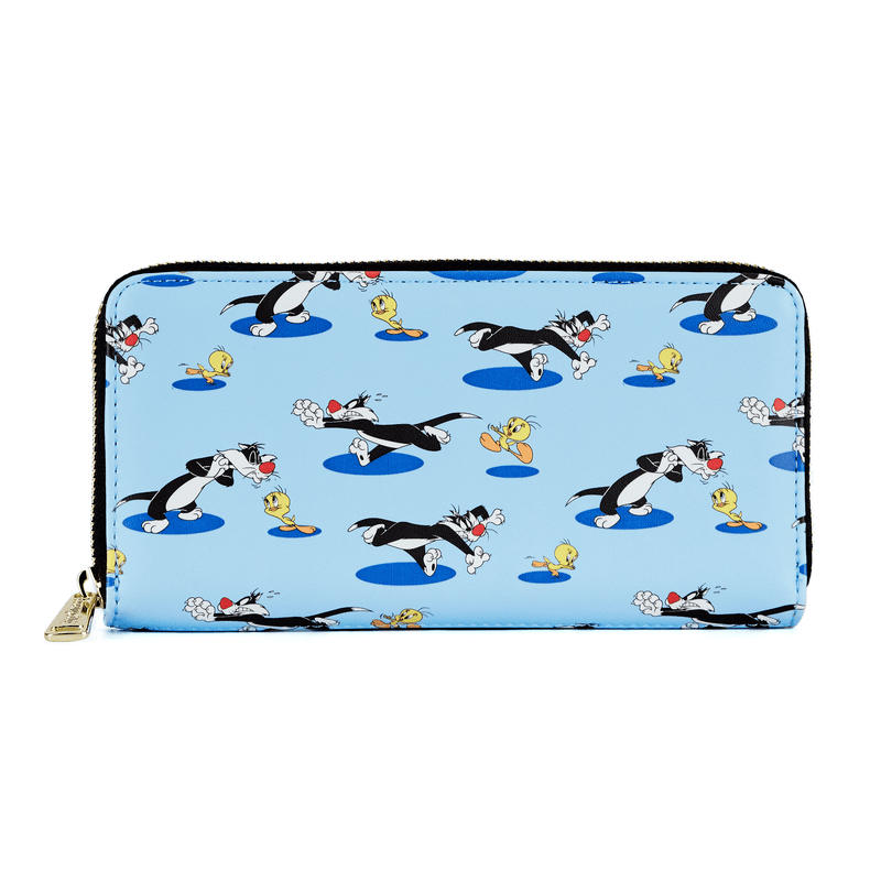 LOUNGEFLY LOONEY TUNEST TWEETY & SYLVESTER AOP ZIP DENARNICA 671803401860