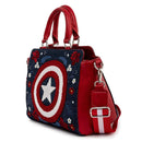 LOUNGEFLY MARVEL CAPTAIN AMERICA 80TH ANNIVERSARY FLORAL SHEILD TORBA 671803378537