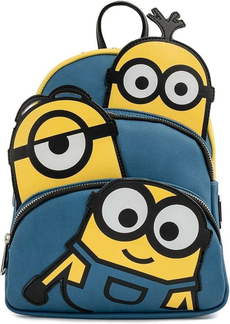 LOUNGEFLY MINIONS TRIPLE MINION BELLO MINI NAHRBTNIK 671803373891