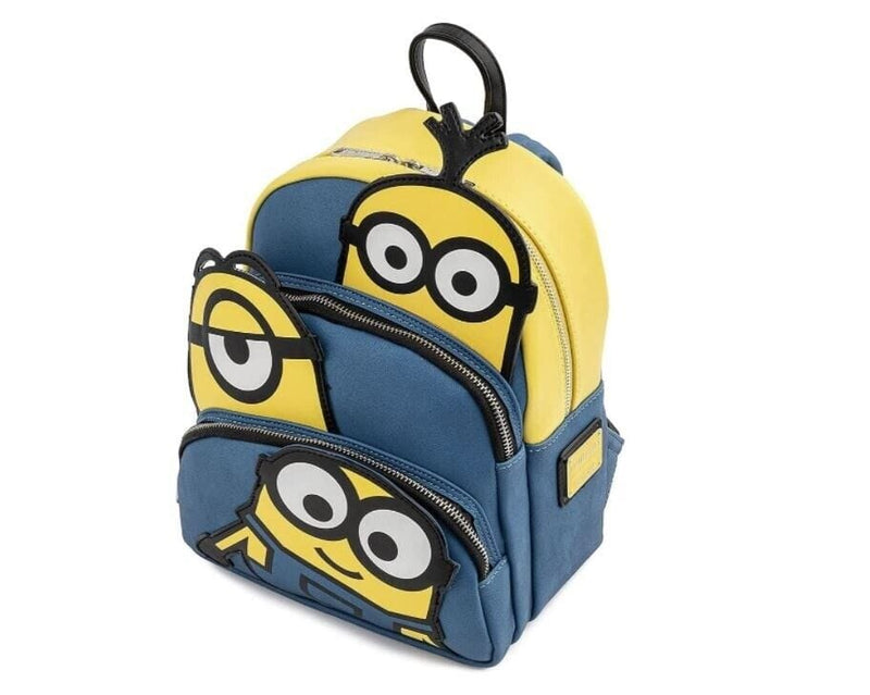 LOUNGEFLY MINIONS TRIPLE MINION BELLO MINI NAHRBTNIK 671803373891