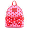 LOUNGEFLY MINNIE MOUSE DOTS AOP BOW FANNY PACK MINI NAHRBTNIK 671803355736