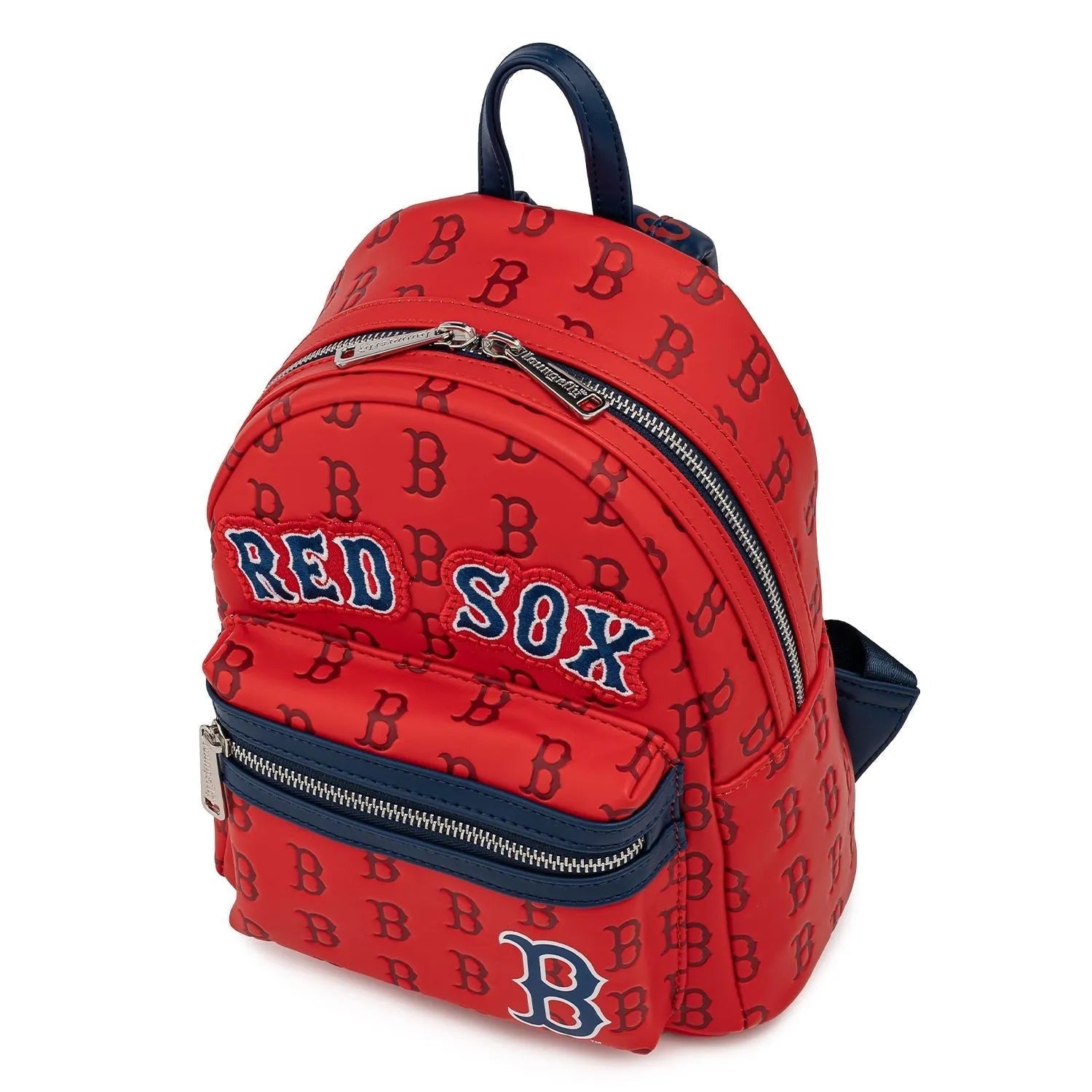 LOUNGEFLY MLB BOSTON RED SOX LOGO MINI NAHRBTNIK 671803374522
