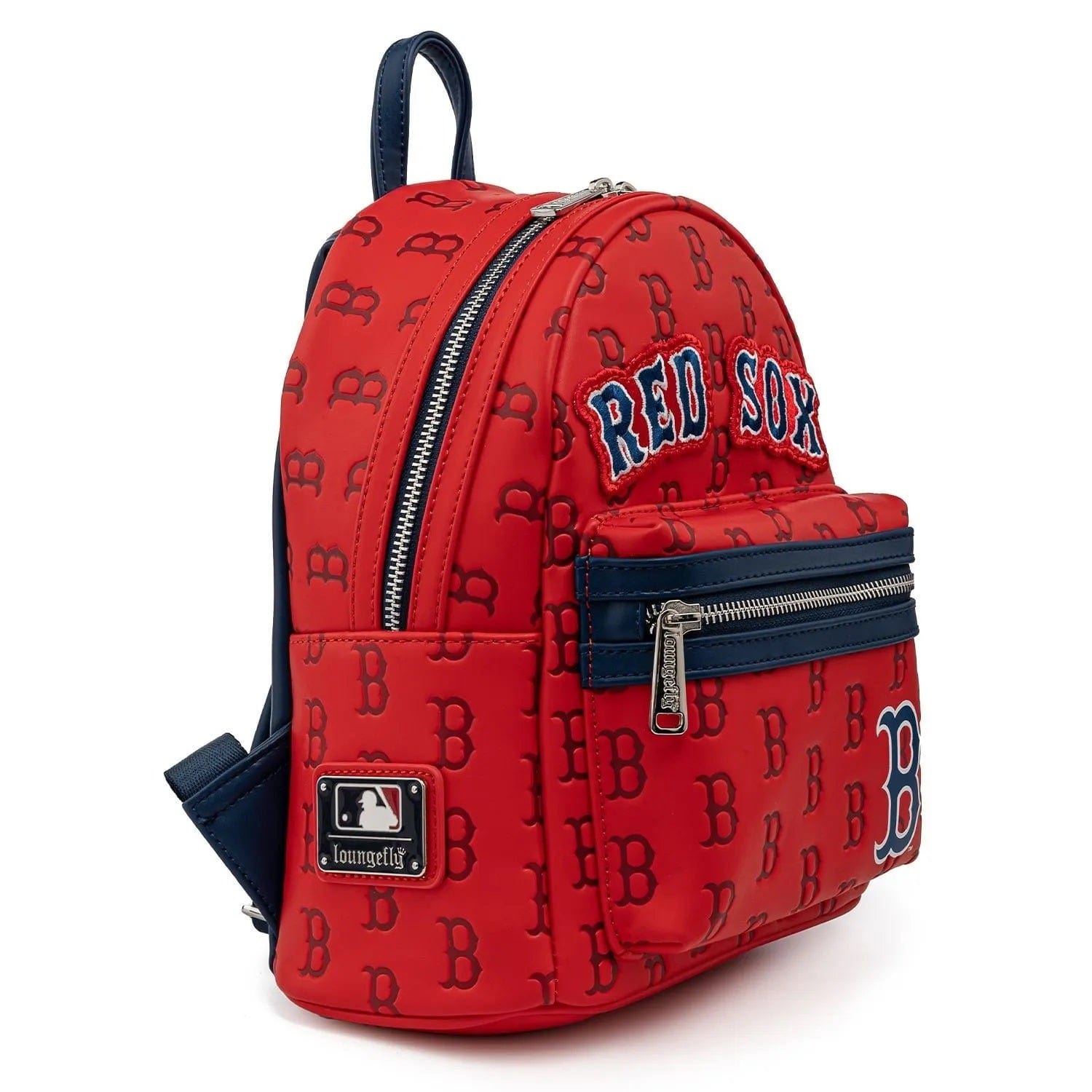 LOUNGEFLY MLB BOSTON RED SOX LOGO MINI NAHRBTNIK 671803374522