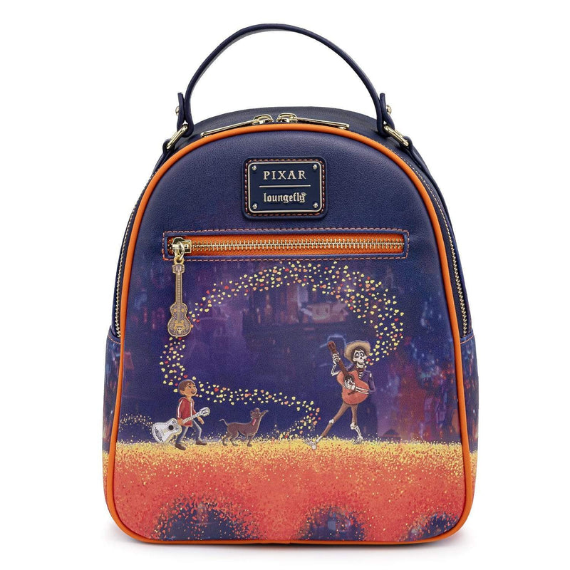 LOUNGEFLY PIXAR COCO MARIGOLD BRIDGE MINI NAHRBTNIK 671803380172