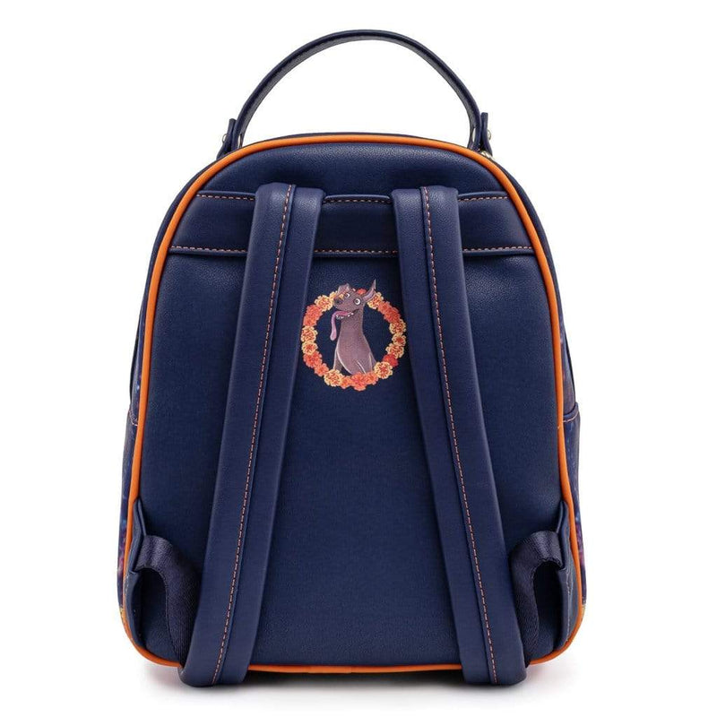 LOUNGEFLY PIXAR COCO MARIGOLD BRIDGE MINI NAHRBTNIK 671803380172