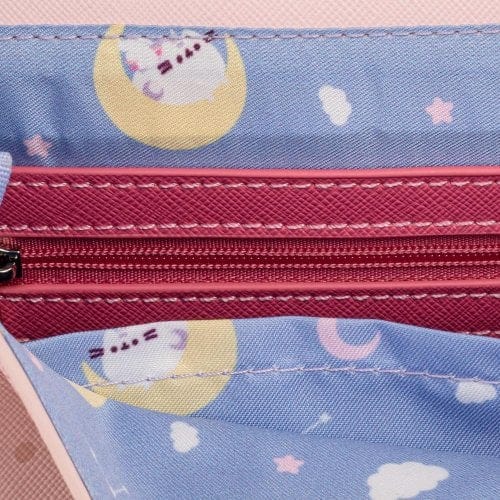 LOUNGEFLY PUSHEEN UNICORN OMBRE CHAIN STRAP CROSS BODY TORBA 671803373129
