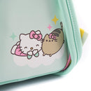 LOUNGEFLY PUSHEEN X HELLO KITTY BALLOONS AND RAINBOW MINI NAHRBTNIK 671803382619