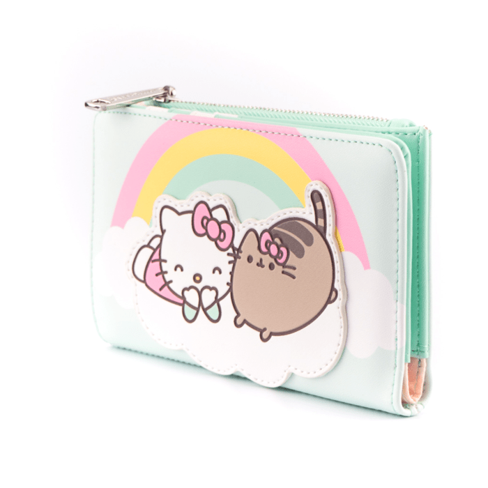 LOUNGEFLY PUSHEEN X HELLO KITTY CLOUD LOUNGING DENARNICA 671803382626