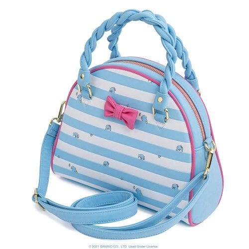 LOUNGEFLY SANRIO TUXEDO SAM STRIPED CROSS BODY TORBA 671803367371
