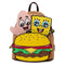 LOUNGEFLY SPONGEBOB CRABBY PATTY GROUP MINI NAHRBTNIK 671803372054