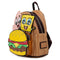 LOUNGEFLY SPONGEBOB CRABBY PATTY GROUP MINI NAHRBTNIK 671803372054