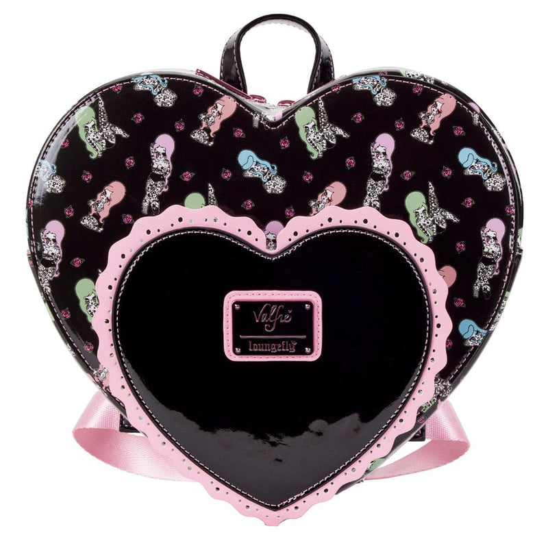 LOUNGEFLY VALFRE DOUBLE HEART MINI NAHRBTNIK 671803405264