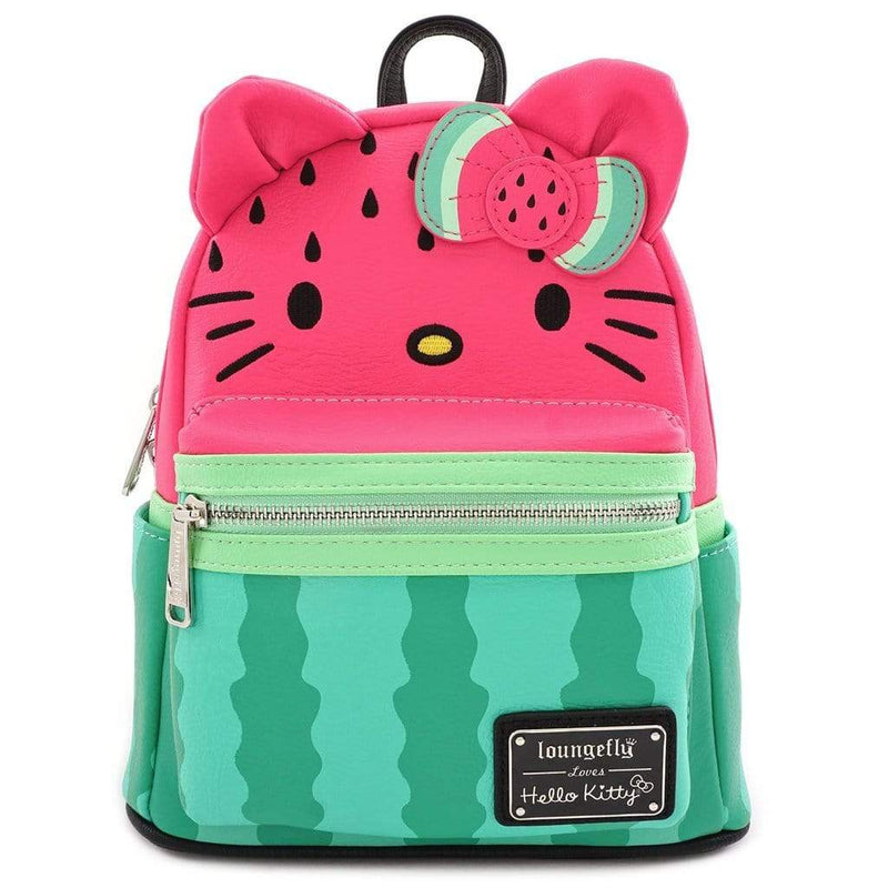 LOUNGEFLY X HELLO KITTY WATERMELON MINI BACKPACK 671803277588