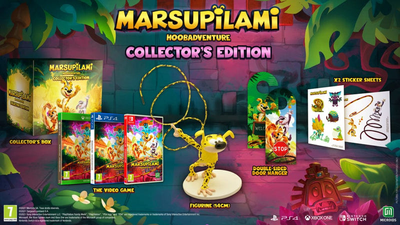 Marsupilami: Hoobadventure!  - Collectors Edition (Nintendo Switch) 3760156488387